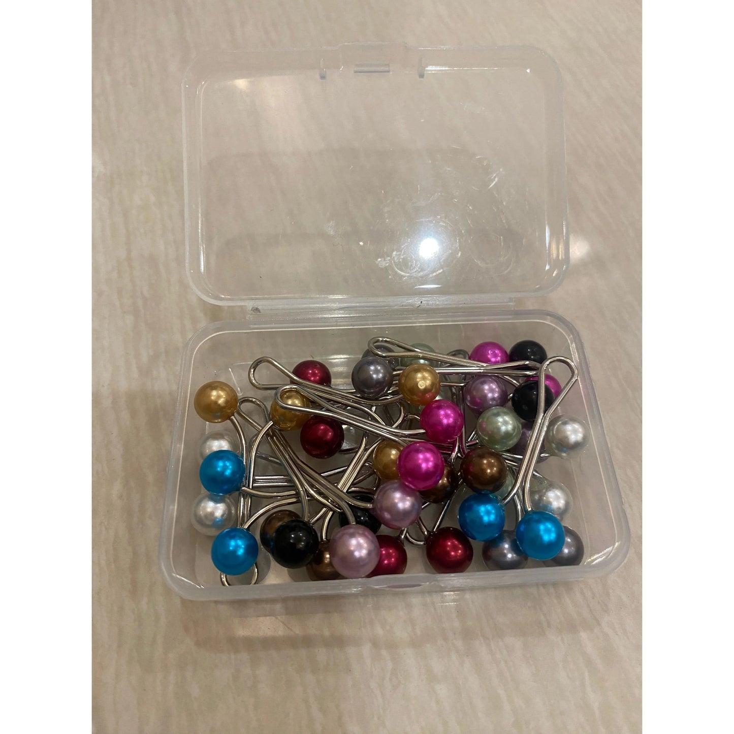Packet of 25 pieces Cherry Hijab clips Rs.650