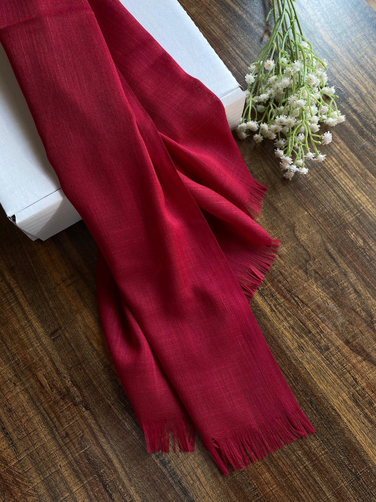 TURKISH LAWN - MAROON